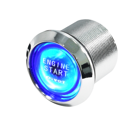 Spec-D Tuning ENGINE START BUTTON - BLUE LED ESB-LEDBL